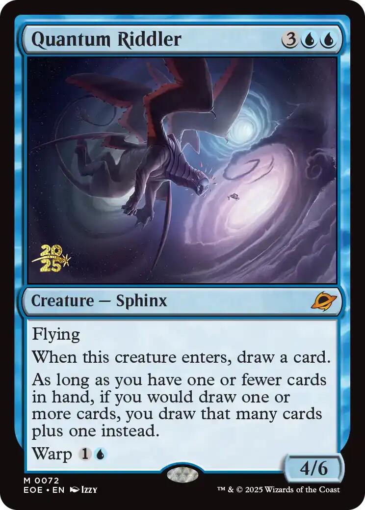 {@@ EOE C} Quantum Riddler [Edge of Eternities Prerelease Promos][EOE 072]