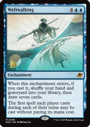 {@R} Weftwalking [Edge of Eternities Prerelease Promos][EOE 086]