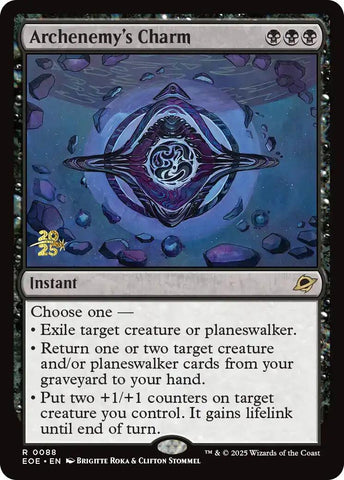 {@@ EOE R} Archenemy's Charm [Edge of Eternities Prerelease Promos][EOE 088]