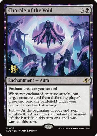 {@R} Chorale of the Void [Edge of Eternities Prerelease Promos][EOE 091]