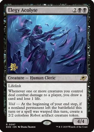 {@R} Elegy Acolyte [Edge of Eternities Prerelease Promos][EOE 097]