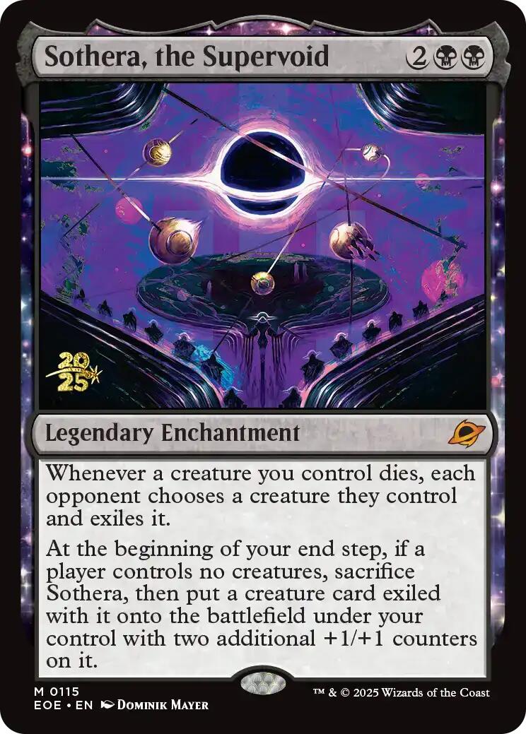 {@@ EOE R} Sothera, the Supervoid [Edge of Eternities Prerelease Promos][EOE 115]