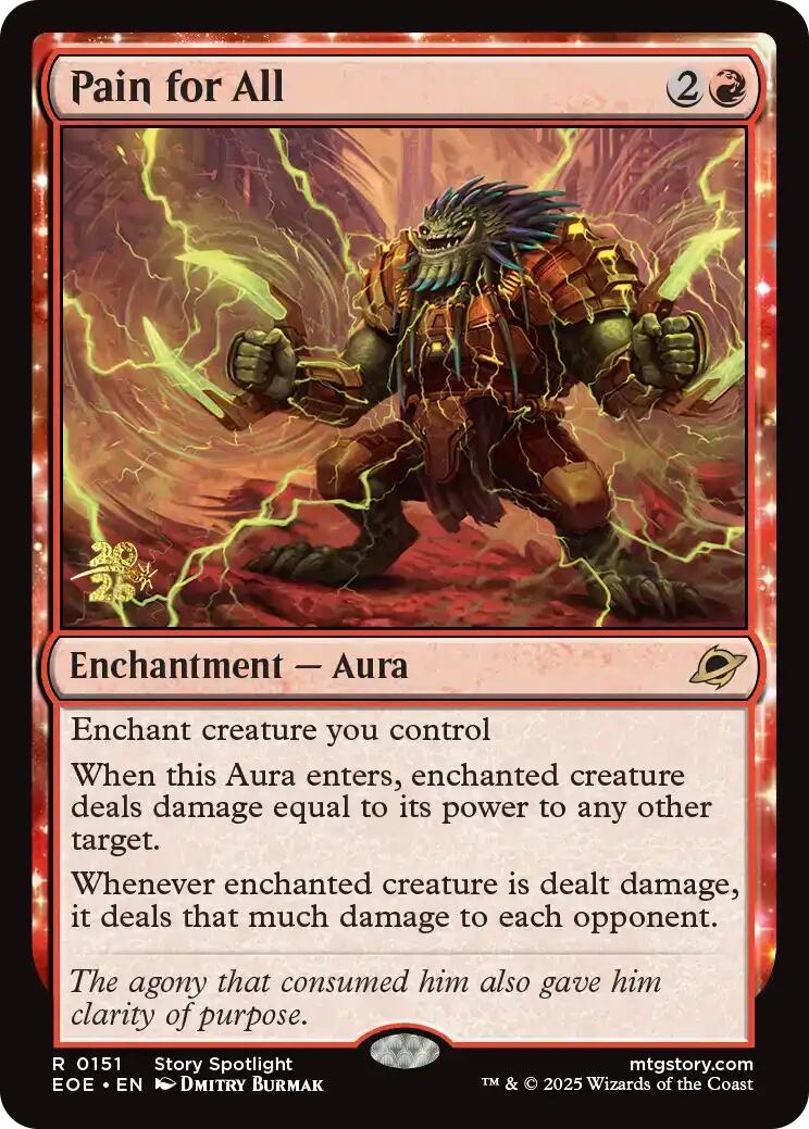 {@@ EOE R} Pain for All [Edge of Eternities Prerelease Promos][EOE 151]