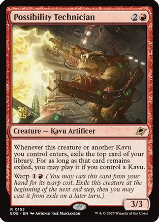 {@R} Possibility Technician [Edge of Eternities Prerelease Promos][EOE 153]