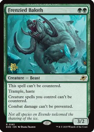 {@R} Frenzied Baloth [Edge of Eternities Prerelease Promos][EOE 183]