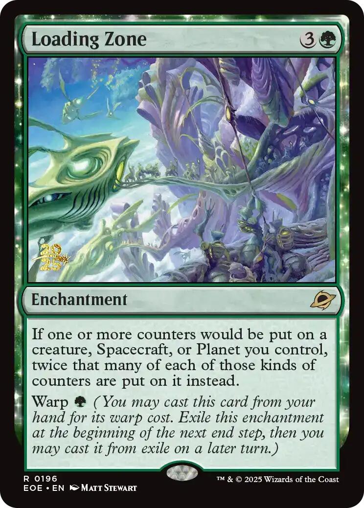 {@@ EOE R} Loading Zone [Edge of Eternities Prerelease Promos][EOE 196]