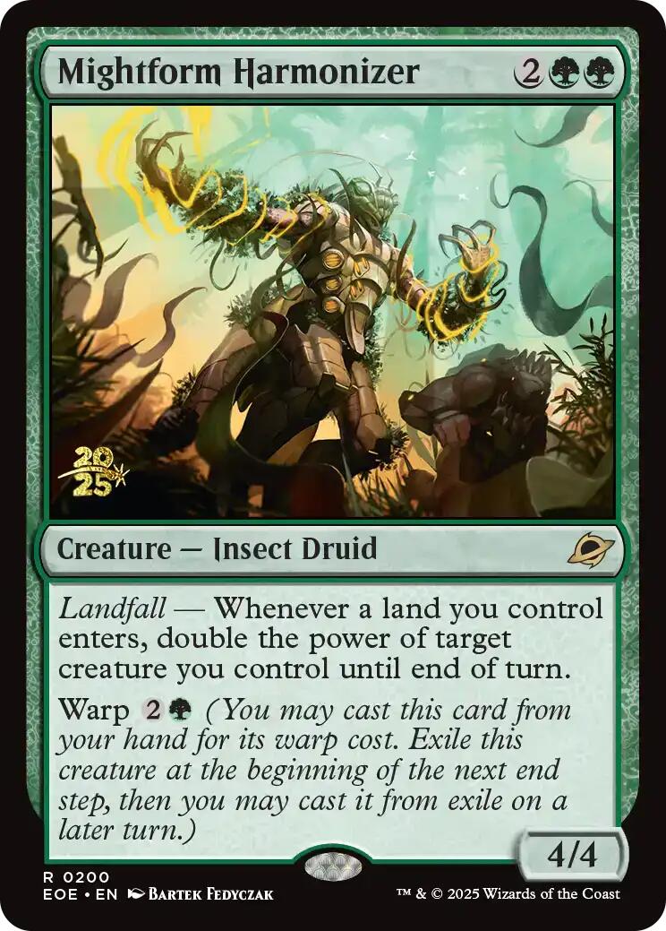 {@@ EOE R} Mightform Harmonizer [Edge of Eternities Prerelease Promos][EOE 200]