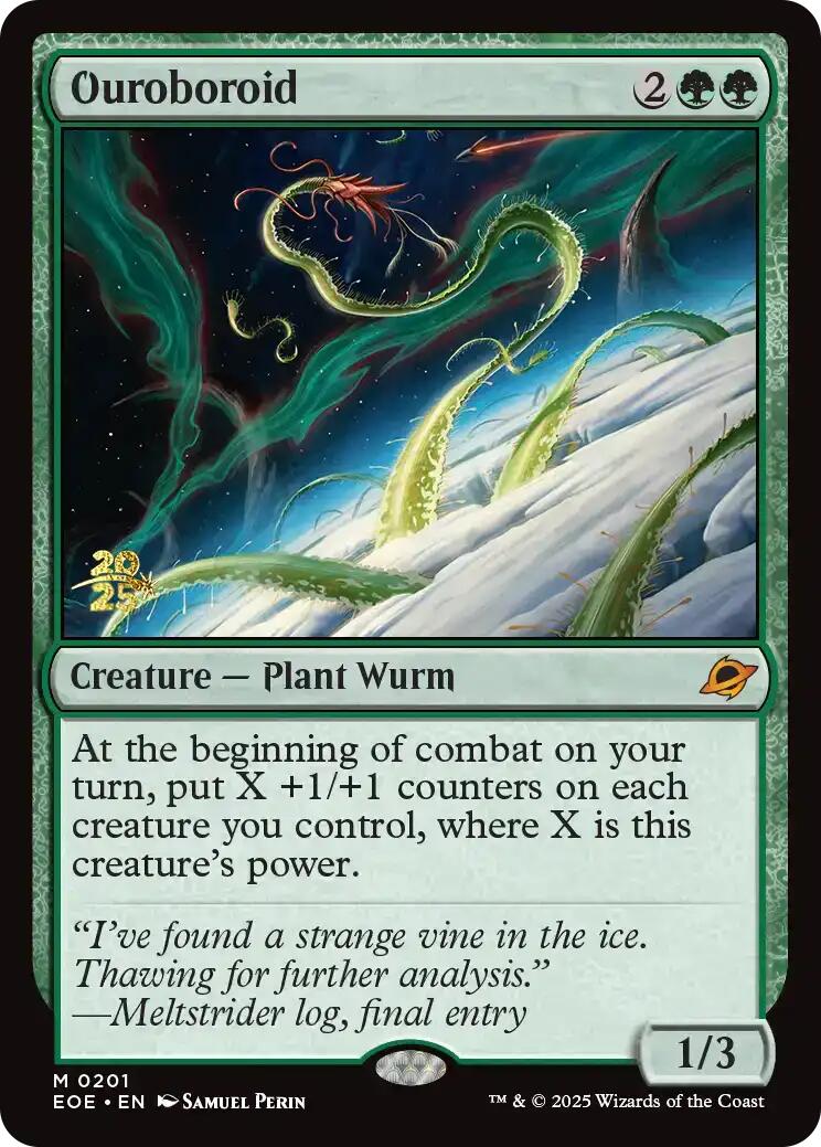 {@@ EOE R} Ouroboroid [Edge of Eternities Prerelease Promos][EOE 201]