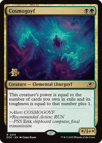 {@@ EOE R} Cosmogoyf [Edge of Eternities Prerelease Promos][EOE 215]