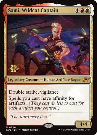 {@C} Sami, Wildcat Captain [Edge of Eternities Prerelease Promos][EOE 226]