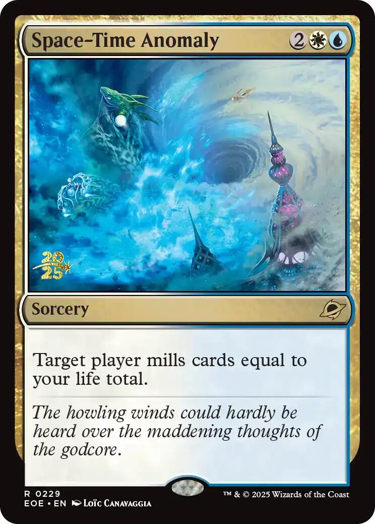 {@@ EOE R} Space-Time Anomaly [Edge of Eternities Prerelease Promos][EOE 229]