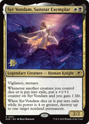 {@@ EOE R} Syr Vondam, Sunstar Exemplar [Edge of Eternities Prerelease Promos][EOE 231]