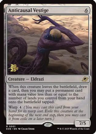 {@R} Anticausal Vestige [Edge of Eternities Prerelease Promos][EOE 001]