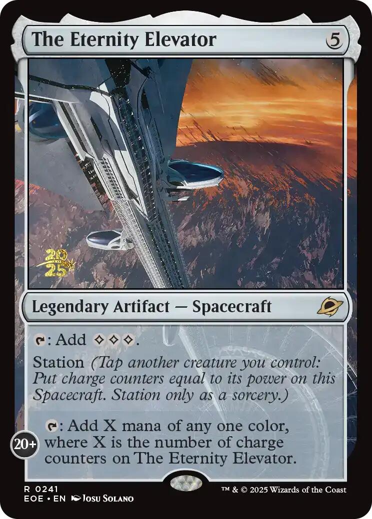 {@@ EOE R} The Eternity Elevator [Edge of Eternities Prerelease Promos][EOE 241]
