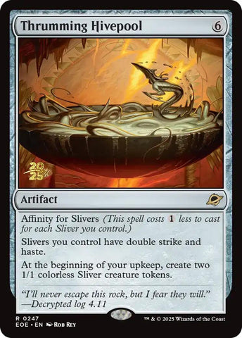 {@@ EOE R} Thrumming Hivepool [Edge of Eternities Prerelease Promos][EOE 247]