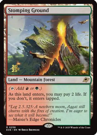 {@R} Stomping Ground [Edge of Eternities Prerelease Promos][EOE 258]