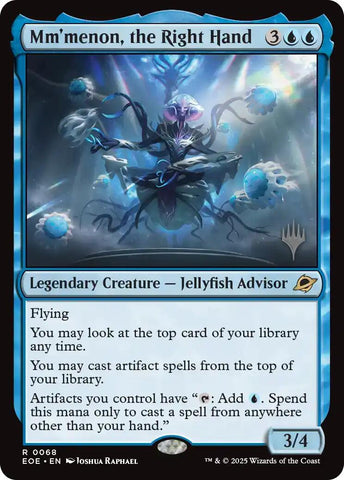 {@@ EOE R} Mm'menon, the Right Hand [Edge of Eternities Promo Pack][EOE 068]
