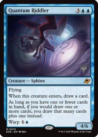 {@@ EOE C} Quantum Riddler [Edge of Eternities Promo Pack][EOE 072]