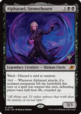 {@@ EOE R} Alpharael, Stonechosen [Edge of Eternities Promo Pack][EOE 087]