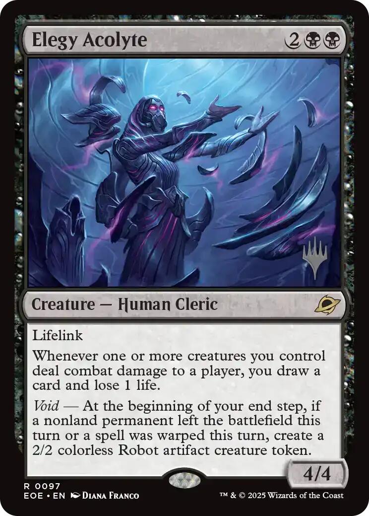 {@@ EOE R} Elegy Acolyte [Edge of Eternities Promo Pack][EOE 097]