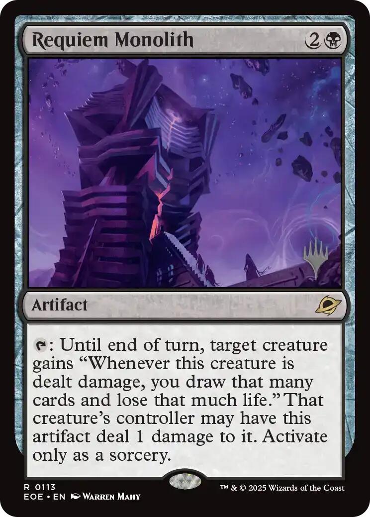 {@@ EOE R} Requiem Monolith [Edge of Eternities Promo Pack][EOE 113]