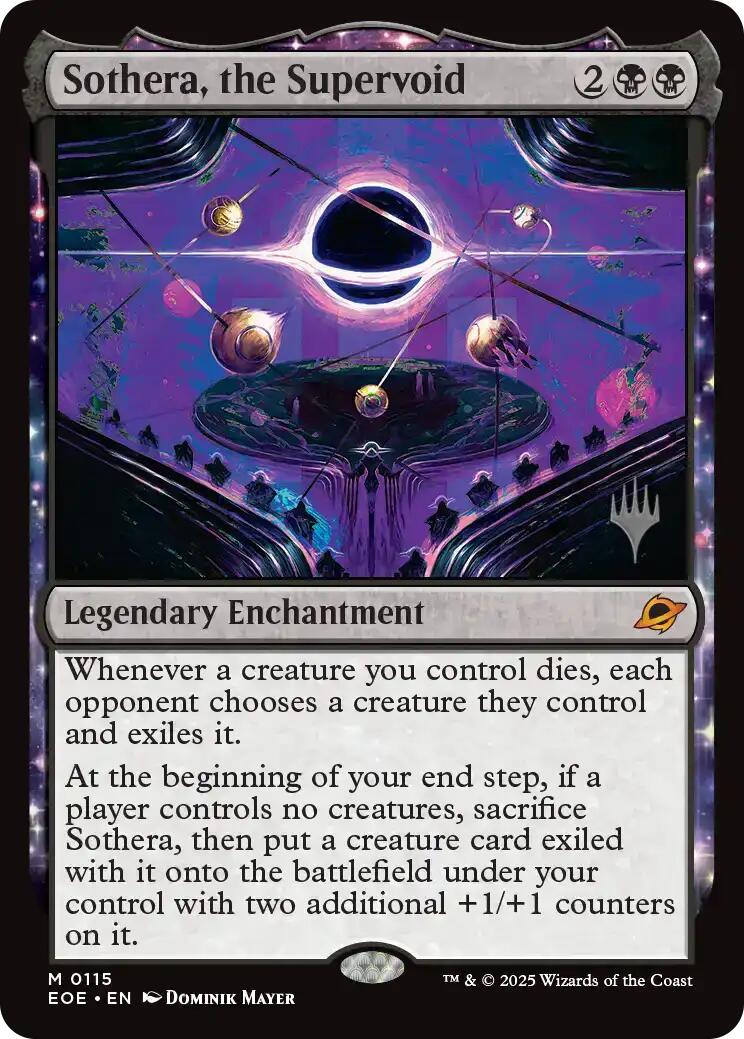 {@@ EOE R} Sothera, the Supervoid [Edge of Eternities Promo Pack][EOE 115]