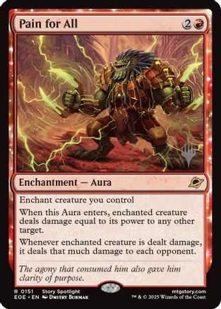 {@@ EOE R} Pain for All [Edge of Eternities Promo Pack][EOE 151]