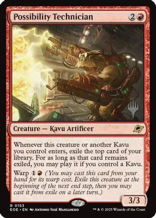 {@@ EOE R} Possibility Technician [Edge of Eternities Promo Pack][EOE 153]