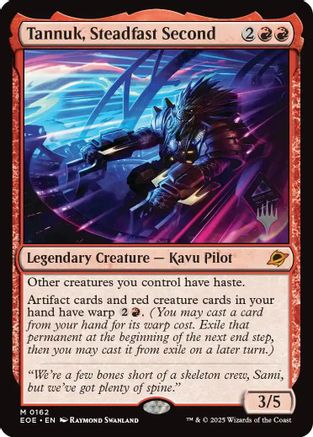 {@R} Tannuk, Steadfast Second [Edge of Eternities Promo Pack][EOE 162]
