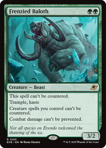 {@@ EOE R} Frenzied Baloth [Edge of Eternities Promo Pack][EOE 183]