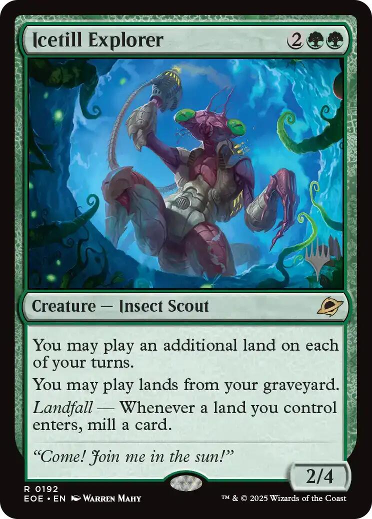 {@@ EOE R} Icetill Explorer [Edge of Eternities Promo Pack][EOE 192]