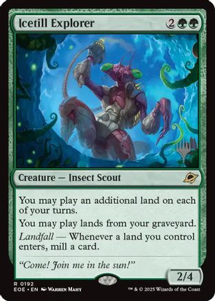 {@@ EOE R} Icetill Explorer [Edge of Eternities Promo Pack][EOE 192]