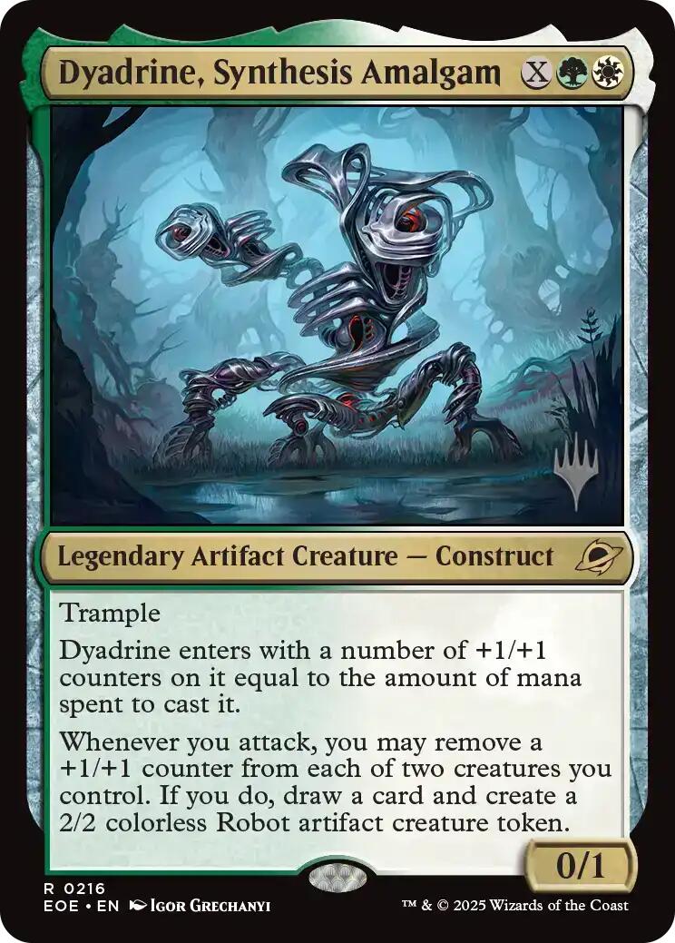 {@@ EOE R} Dyadrine, Synthesis Amalgam [Edge of Eternities Promo Pack][EOE 216]