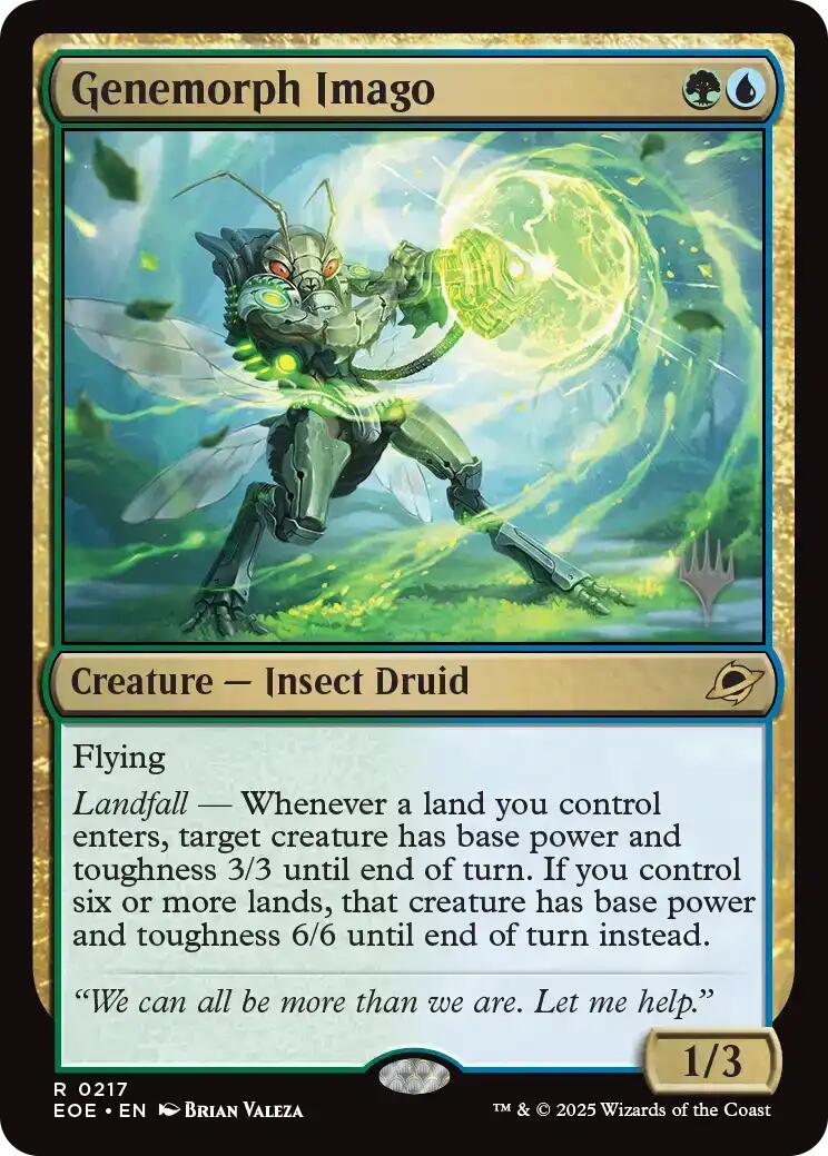 {@@ EOE R} Genemorph Imago [Edge of Eternities Promo Pack][EOE 217]