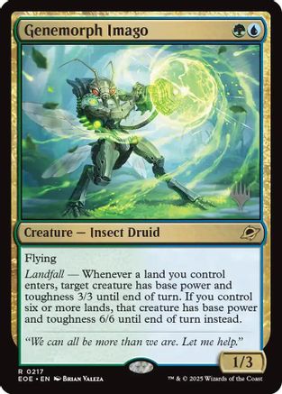 {@@ EOE R} Genemorph Imago [Edge of Eternities Promo Pack][EOE 217]