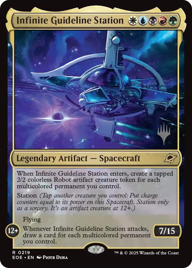 {@@ EOE R} Infinite Guideline Station [Edge of Eternities Promo Pack][EOE 219]