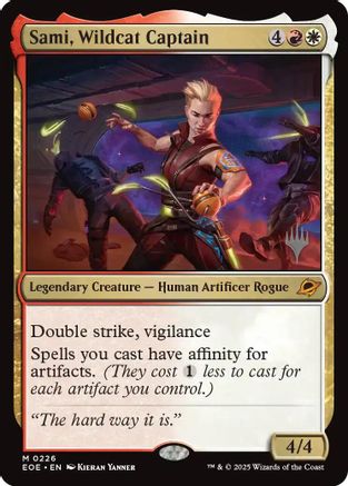 {@@ EOE C} Sami, Wildcat Captain [Edge of Eternities Promo Pack][EOE 226]