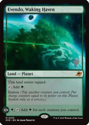 {@R} Evendo, Waking Haven [Edge of Eternities Promo Pack][EOE 253]