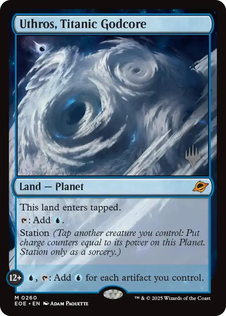 {@@ EOE R} Uthros, Titanic Godcore [Edge of Eternities Promo Pack][EOE 260]