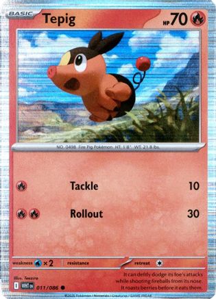 [PKM] Tepig (011/086) [Miscellaneous Cards]