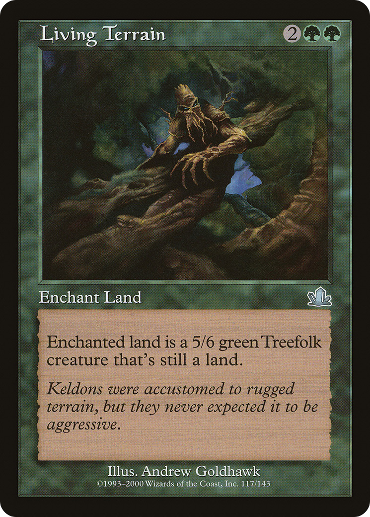 {C} Living Terrain [Prophecy][PCY 117]