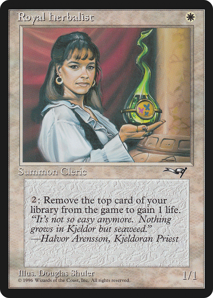 {C} Royal Herbalist (Male) [Alliances][ALL 15B]