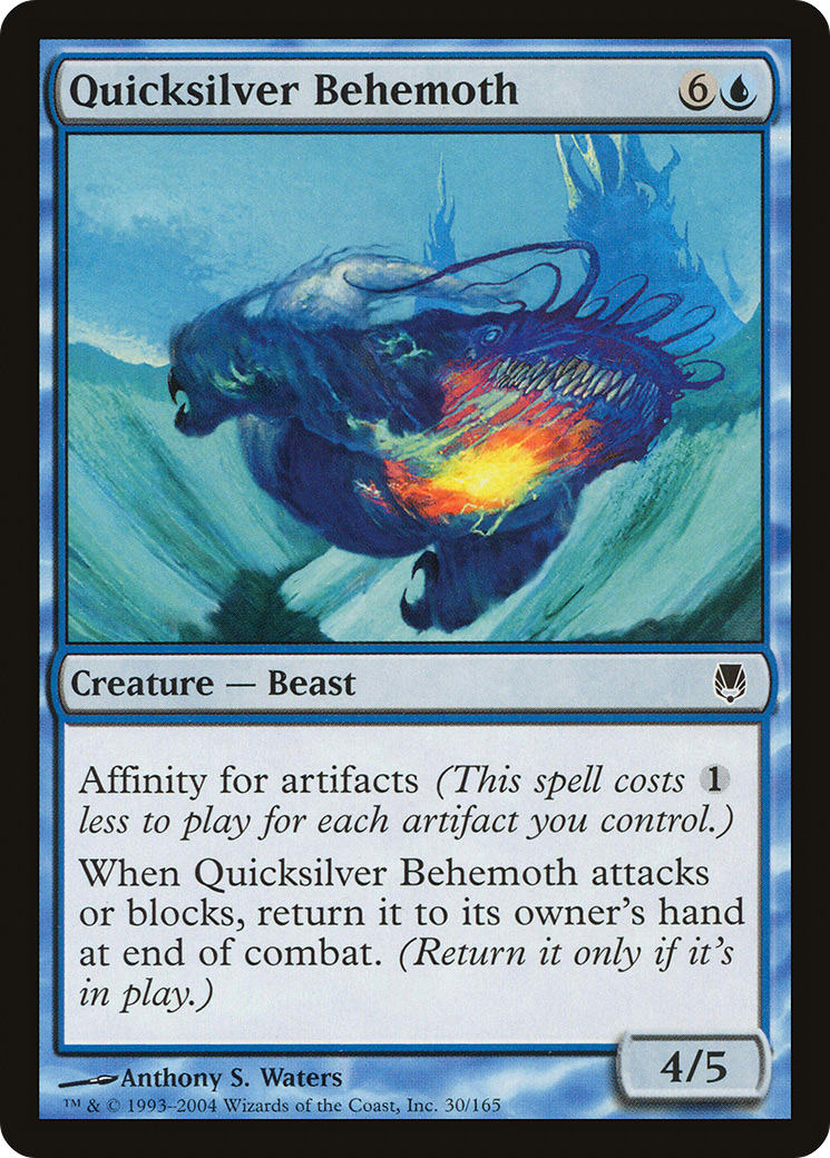 {C} Quicksilver Behemoth [Darksteel][DST 030]