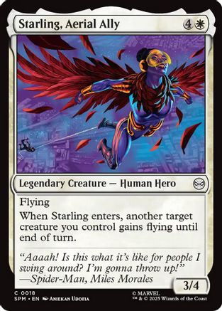 {@@ SPM C} Starling, Aerial Ally [Marvel's Spider-Man] [SPM 018]