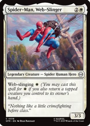 {@C} Spider-Man, Web-Slinger [SPM 016]