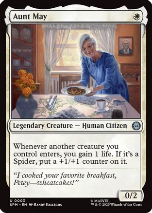 {@@ SPM C} Aunt May [Marvel's Spider-Man] [SPM 003]