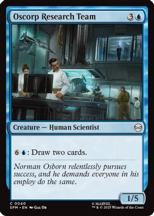 {@@ SPE C} Oscorp Research Team [Marvel's Spider-Man] [SPM 040]