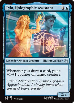 {@@ SPM C} Lyla, Holographic Assistant [Marvel's Spider-Man: Eternal-Legal] [SPE 007]
