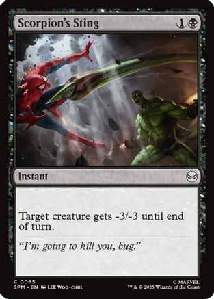 {@@ SPM C} Scorpion's Sting [Marvel's Spider-Man] [SPM 065]