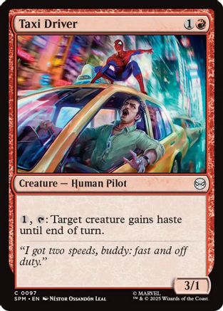 {@@ SPE C} Taxi Driver [Marvel's Spider-Man] [SPM 097]
